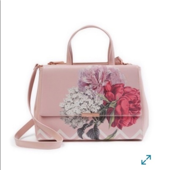 Ted Baker Handbags - Ted Baker - Garden Leather Tote Bag NWT